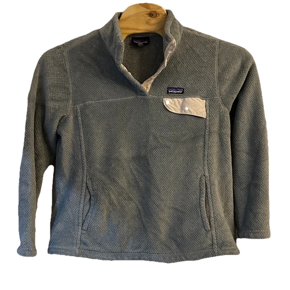Patagonia Women's Re-Tool Snap-T® Pullover Tailored Grey Nickel X-Dye Calcium XL